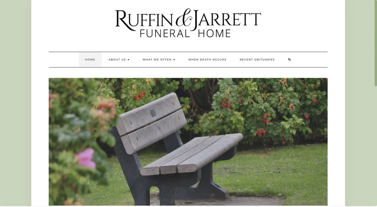 Original Ruffin & Jarrett Funeral Home, before